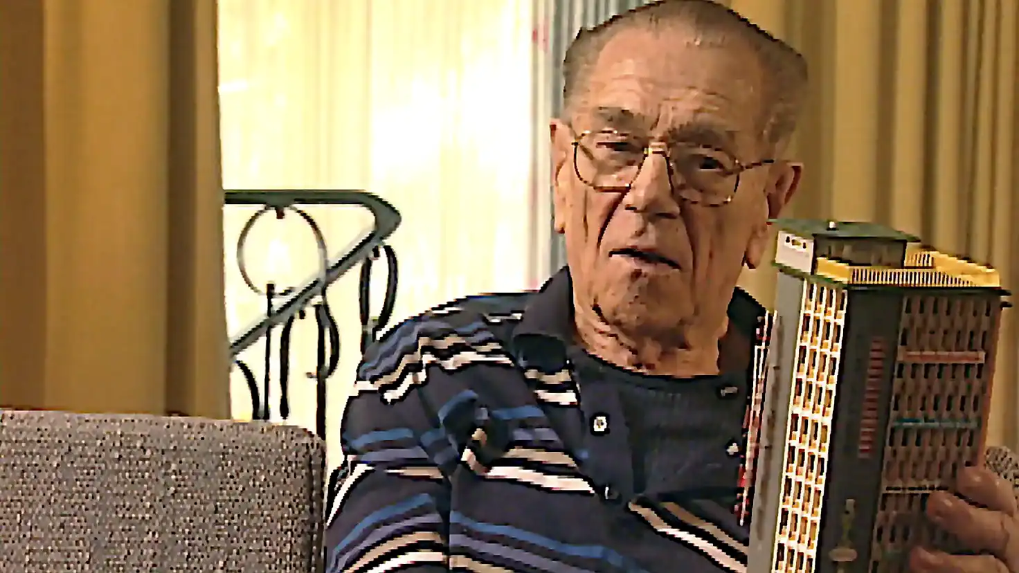 Edwin Faller im Interview in Gütenbach (2002)